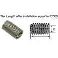 thumbnail image 5 of 50Pcs Thread Reducer 304 Stainless Steel M6*1*2D Silver For Aviation Automobiles, 5 of 8