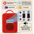 thumbnail image 3 of Coca-Cola Peace 1971 Series 4L Cooler/Warmer 12V DC 110V AC Mini Fridge, 3 of 17