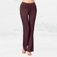 thumbnail image 6 of Sweatpants Women Casual Spring And Summer Yoga Pants Outdoor Straight Leg Dance Pants With Pockets Flared Loose Sportswear Soft Modal Fabric M High Pull Pants, 6 of 6