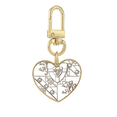 thumbnail image 1 of Llavero de metal en forma de corazón Unbranded ilustración escudo barroco, 1 of 3