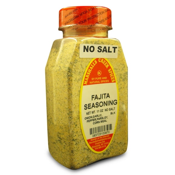 Marshalls Creek Spices FAJITA SEASONING NO SALT 11 ounce