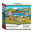 thumbnail image 3 of RoseArt Colorluxe 500-Piece Pinwheel Bay Adult Jigsaw Puzzle, 3 of 6