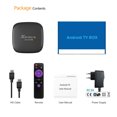 thumbnail image 3 of Reproductor de video Irfora X88 PRO S Android 10.0 Smart TV Box Allwinner H616 Quad-core H.265 VP9 6K Decodificación UHD 4K Media Player 2.4G / 5G WiFi de doble banda 100M LAN BT5.0 4GB + 128GB con co Irfora Reproductor de video, 3 of 7