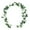 White, variant on 1Pc 7.9FT Artificial Rose Vines Multicolor Flower Garland Artificial Rose Flowers with Green Leaves Floral Plant for Wedding Arch Front Door Frame Porch Columns Party Xmas Home Decor(Pink,94.5x2")