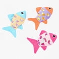 thumbnail image 4 of SPRING PARK 3Pcs Plush Cute Cat Fish Interactive Pet Kitty Toy Fish Plush Catnip Bite-resistant Chew Toy, 4 of 7