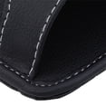 thumbnail image 2 of Organizador de bolsillo lateral para asiento de coche, mini bolsa de almacenamiento de cuero PU para consola de ventana de puerta automática, bandeja para soporte de teléfono y bolígrafo (negro), 2 of 2