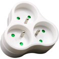 thumbnail image 2 of Triplite 2x 16A Triangular - White, 2 of 5