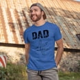 thumbnail image 4 of Customizaholic Personalized Dad T-Shirt – The Man The Myth The Legend – Custom Name Fist Bump Shirt for Father’s Day or Birthday, 4 of 9