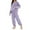 1# Purple, variant on Cyglowse Womens Pajama Sets Fuzzy Pajamas Winter Warm Loungewear Soft Fleece Pjs 2 Piece Lady Plush Sleepwear Lounge Sets Dark Gray One Size