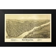 thumbnail image 2 of Fowler 18x12 Black Modern Framed Museum Art Print Titled - New Brighton Pennsylvania - Fowler 1901, 2 of 5