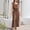 Khaki, variant on Soyumi Jumpsuits for Women 2026 Summer Ruffle Sleeves Square Neck Rompers Drawstring Overalls with Pockets, Beige