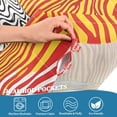 thumbnail image 3 of Yayeee Kitchen Curtains Tier Pair Light Filtering 27"x24" Rod Pocket Short Cafe Window Panel, Abstract Boat, 3 of 7