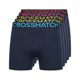 thumbnail image 1 of Crosshatch - Pantalones Cortos Cuadrados Chasma para Hombre - Pack de 5 (Marino), 1 of 7