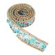 thumbnail image 2 of Rollo, Cinta De 100x2 Cm Ribbon Ribbon Sparkle Rinesto Ribbon Decoración De Rollo De Envoltura Pequeña, 2 of 7