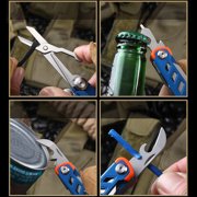Outdoor and household multifunctional manual tools, folding pliers, portable camping and mountaineering EDC combination tool pliers, screwdriver