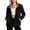 Black, variant on Black Women's Softshell Jacket Travel Outdoor Jacket Crew Neck Fall Winter Jackets Cute Tops Trendy Western Cowgirl Outfits Girls Coats M