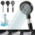 thumbnail image 1 of Sentmoon Têtes de Douche Tête de Douche Haute Pression Tête de Douche Pressurisée Bar de Douche Robinet de Bain Ensemble de Chauffe-Eau Sortie de Pluie Volume d'Eau Tête de Douche, 1 of 9