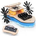 thumbnail image 1 of RC Boat, Building Kit for Kids Ages 8-12, Paddle Boat, STEM Science Kit for Boys & Girls, 1 of 7