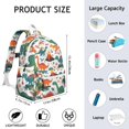 thumbnail image 6 of Cute Dinosaur Pattern Backpack for School,Cute School Bag,Schoolbag with Adjustable Shoulder Straps & Padded Back,13.4"x11"x4.7", 6 of 6
