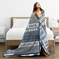 thumbnail image 5 of Wijzvio Happy 90th Birthday Gifts Throw Blanket Soft Fuzzy Fleece Blanket For Couch Bed Living Room Decoration 60"X50", 5 of 9