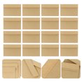 thumbnail image 3 of KAKOWELY 50Pcs Non-Printed Kraft Paper Envelopes Plain Color Blank Retro Envelopes,6.3"X4.33"X0.04", 3 of 4