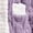 Purple, variant on Pajamas for Women Set Fleece Pullover Top Long Pant Warm Cozy Loungewear Black One Size