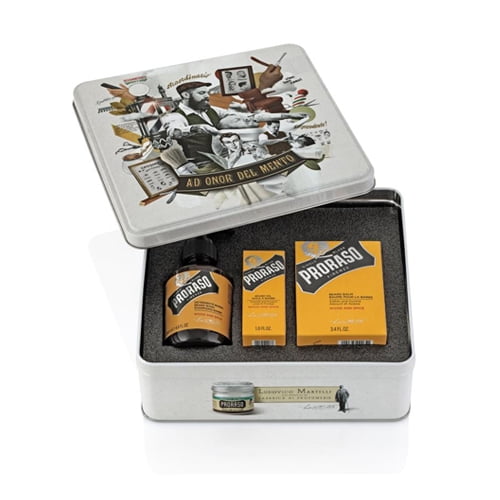Kit de afeitado Proraso madera y especias para todo tipo de barbas y piel