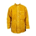 thumbnail image 2 of Chaqueta de soldadura de cuero resistente para hombres con bolsillos Zulema Ropa de soldadura, 2 of 8