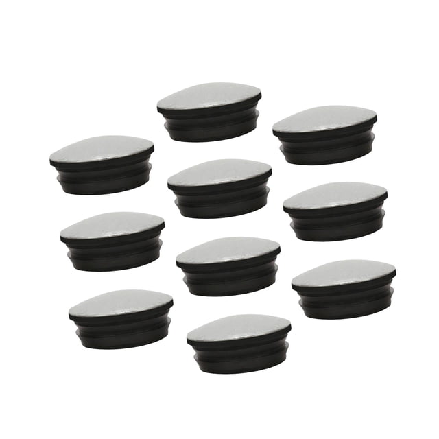 10 tapas de goma para postes de cerca, tapas de madera resistentes para barandillas de carreteras. 14cm