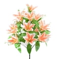 thumbnail image 1 of Bouquet de 18 Roses Artificielles Style Européen Arrangement Floral pour Table à Manger Rebord de Fenêtre Maison Bureau Fête Mariage Réception Cadeau Romantique Centre de Table de Salon Déco pour Accent Rustique de la Maison, 1 of 6