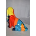thumbnail image 6 of Nifao Modern Paint Drops Basset Hound Dog Statue Made of Resin – Home Decor Sculpture, 16"L x 8"W x 13"H, 6 of 12