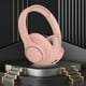 thumbnail image 1 of Auriculares inalámbricos supraaurales Bluetooth 5.3 con sonido HiFi, llamadas HD, diseño plegable - Rosa, 1 of 8