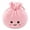 Pink, variant on Steamed Bun Plush Keychain, Soft Squishy Dumpling Bag Charm, Cute Anxiety Stress Relief Charm for Backpack Purse, Sky Blue, 1 Pcs