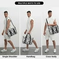 thumbnail image 7 of Honeii Cats Group Print Hand Travel Bag,Travel Duffle Bag, Waterproof Weekender Bag,Carry On Tote Bags,Weekender Tote Bag,for Weekend and Business Travel, 7 of 7