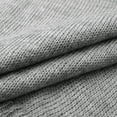thumbnail image 5 of GigrtiJin Womens Scalloped V Neck Sweater Long Sleeve Knitted Fuzzy Fleece Chunky Loose Pullover Sweaters Tops, 5 of 7