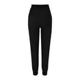 thumbnail image 6 of Breathable Linen Pants Women Pull-On Joggers Pants with 4 Pockets Long Casual Jogger Trousers, 6 of 7