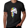 thumbnail image 1 of OUSIMEN T-Shirts Graphiques Skull pour Hommes et Femmes - 6TG, 1 of 4