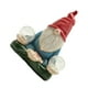 thumbnail image 1 of Bearachild Estatua de gnomo de jardín, figurita de gnomo de resina Solar, figurita de gnomo de césped para Patio, porche de césped Decoración del hogar, 1 of 6