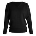 thumbnail image 4 of Vedolay Zip Up Hoodies for Women's 2023 Oversized Hoodies Sweatshirts Casual Long Sleeve Pullover Loose 2023 Fall Clothes,Black 3XL, 4 of 5