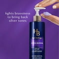 thumbnail image 4 of Hair Biology Silver and Glowing Purple Conditioner for Gray or Blonde Brassy Color Treated Hair, 12.8 fl oz ( 3 Pack ), 4 of 8
