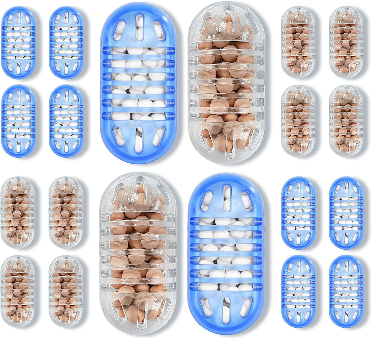 DAJDAH 20Pack Humidifier Cleaner, Demineralization Cartridge for