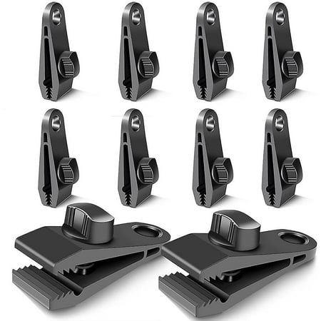 

Tarp Clips 10 Pieces Set Of Locking Clips Multi-function Secure Tarp Clamps