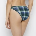 thumbnail image 3 of Culotte Bikini en Coton à Carreaux Evergreen, 3 of 5