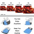 thumbnail image 2 of Demon Slayer Bed Throws Durable Comfortable Warm Lightweight Luxury Microfiber Cartoon Throw Blanket Suitable for Kids and Adults for Crib Stroller Nap -viln651, 2 of 3