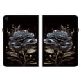 thumbnail image 2 of Dteck Case for Samsung Galaxy Tab S6 Lite 10.4 Inch 2024/2022/2020, Leather Folio Cover with Card Slots, Multi-Angle Viewing Stand,Black Rose, 2 of 5