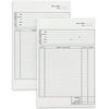 2-Pack Carbonless Invoice Purchase Order Form Pads, 100 Sheets Each, 5.5 X 8.5 inches