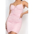 thumbnail image 4 of Front Ruched Mini Dress, 4 of 5