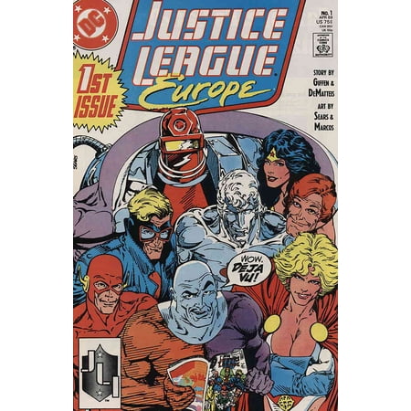 Justice League Europe #1 VF ; DC Comic Book