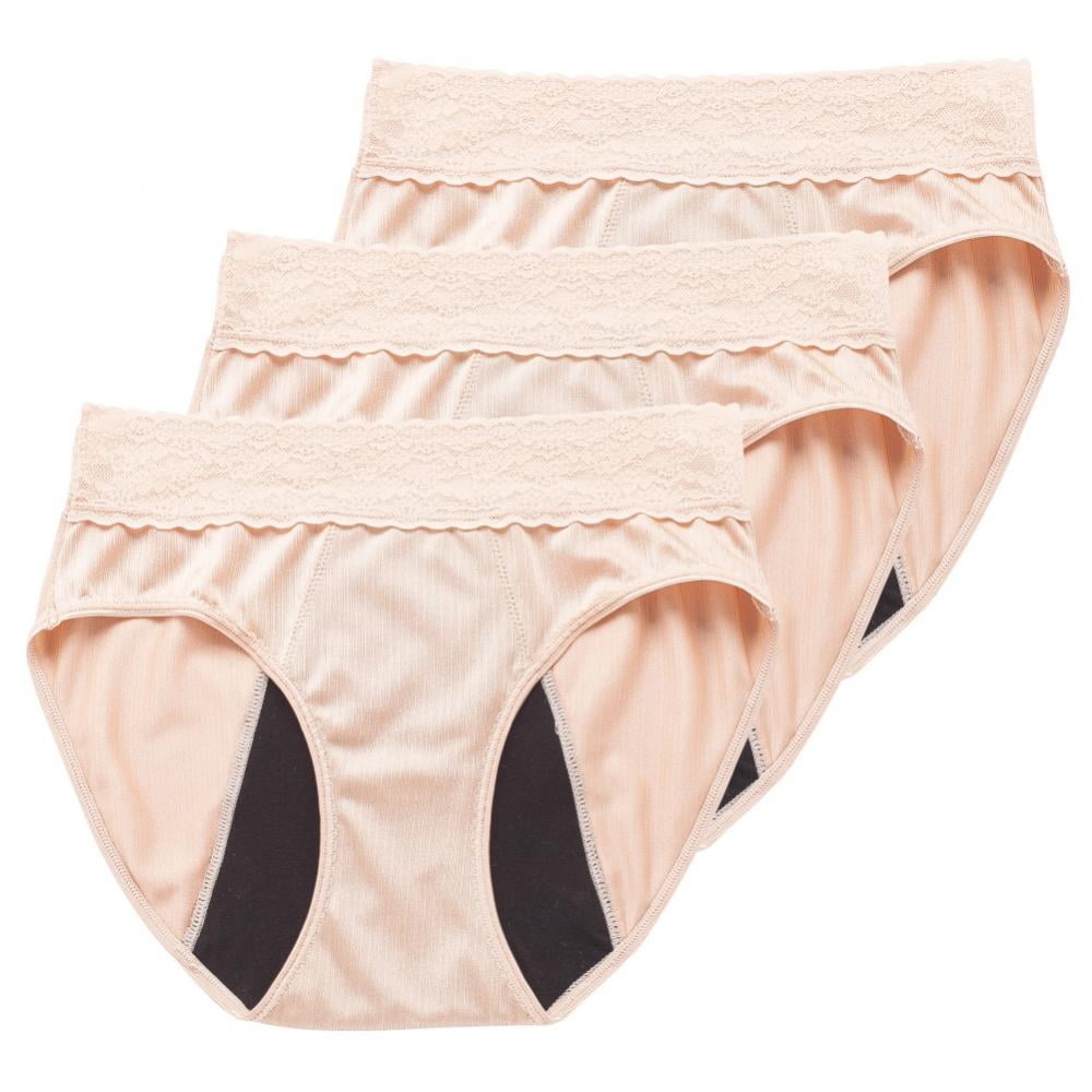 2023 Plus Size High Waist Leak Proof Cotton Panties, High Waist Crotch  Tummy Underwear Soft Leakproof Briefs for Women (3PCS-A,XL) at   Women's Clothing store
