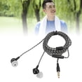 thumbnail image 1 of Auriculares Intrauditivos Con Cable Y Micrófono Para Teléfonos Inteligentes, Tabletas, Reproductores MP3 MP4, Auriculares Con Aislamiento De Ruido Con Cable De 1,2 M, 1 of 7